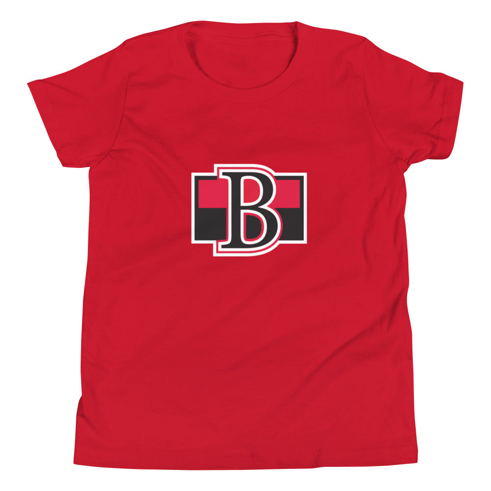 Belleville Senators Primary Logo Youth Short Sleeve T-Shirt